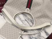 Uubags Gucci Giglio large tote bag in ivory GG canvas 60x47x16cm - 4