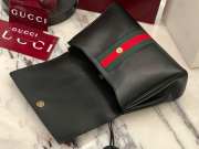 Uubags Gucci Paparazzo medium top handle bag in black soft leather 32x24x17cm - 3