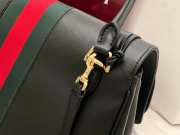 Uubags Gucci Paparazzo medium top handle bag in black soft leather 32x24x17cm - 2
