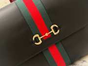 Uubags Gucci Paparazzo large top handle bag in black soft leather 37x29x13cm - 3