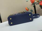 Uubags Louis Vuitton M27312 Capucines PM Bag In Navy 21x13.6x8cm - 4