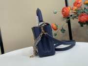 Uubags Louis Vuitton M27312 Capucines PM Bag In Navy 21x13.6x8cm - 2