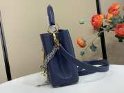 Uubags Louis Vuitton M28203 Capucines BB Bag In Navy 27x19x9cm - 5