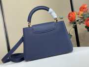 Uubags Louis Vuitton M28203 Capucines BB Bag In Navy 27x19x9cm - 2
