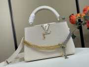 Uubags Louis Vuitton M28203 Capucines BB Bag In White 27x19x9cm - 1