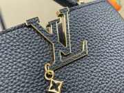 Uubags Louis Vuitton M27312 Capucines PM Bag In Black 21x13.6x8cm - 4