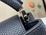 Uubags Louis Vuitton M27312 Capucines PM Bag In Black 21x13.6x8cm - 2