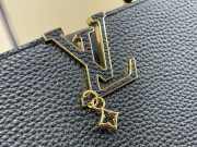 Uubags Louis Vuitton M28203 Capucines MM Bag In Black 31.5x20x11cm - 6