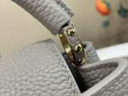 Uubags Louis Vuitton M27312 Capucines PM Bag In Grey 21x13.6x8cm - 6