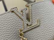 Uubags Louis Vuitton M27312 Capucines PM Bag In Grey 21x13.6x8cm - 5