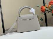 Uubags Louis Vuitton M27312 Capucines PM Bag In Grey 21x13.6x8cm - 4