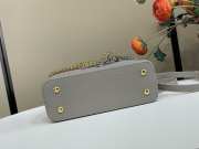 Uubags Louis Vuitton M27312 Capucines PM Bag In Grey 21x13.6x8cm - 3