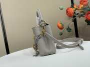 Uubags Louis Vuitton M27312 Capucines PM Bag In Grey 21x13.6x8cm - 2