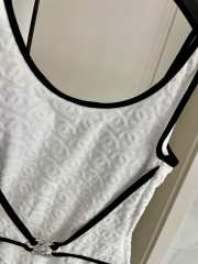 Uubags Chanel 27 swimsuit in white  - 3