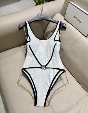 Uubags Chanel 27 swimsuit in white  - 2
