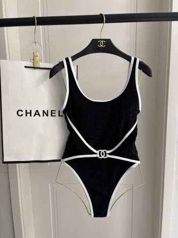 Uubags Chanel 27 swimsuit in black
