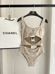 Uubags Chanel swimsuit 28 in beige - 1