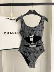 Uubags Chanel swimsuit 28 in dark grey - 1