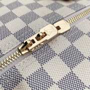 Uubags Louis Vuitton N40908 Speedy 30 Soft Bag Damier Azur Canvas 30x21x17cm - 5