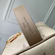 Uubags Louis Vuitton M28845 Small Locker Dopp Kit D16 In Sand Beige 23x13x12cm - 2