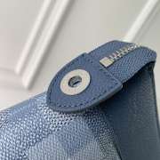 Uubags Louis Vuitton M28846 Pochette Voyage Souple Bag In Denim Blue 30x21x7.5cm - 3