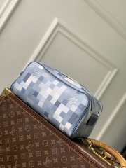 Uubags Louis Vuitton M28847 Dopp Kit In Denim Blue 28x15x16.5cm - 4