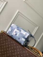Uubags Louis Vuitton M28845 Small Dopp Kit D16 In Denim Blue 23x13x12cm - 4