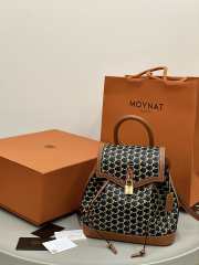 Uubags Moynat Mini Backpack In Canvas M Brown 23x11x23cm - 1
