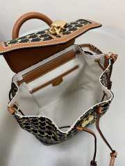 Uubags Moynat Mini Backpack In Canvas M Brown 23x11x23cm - 6
