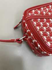 Uubags Moynat Camera Bag In Red Canvas M 22x14x6.5cm  - 3