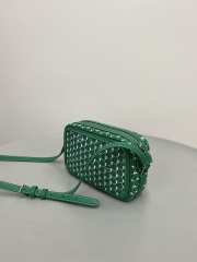 Uubags Moynat Camera Bag In Green Canvas M 22x14x6.5cm - 4