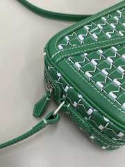 Uubags Moynat Camera Bag In Green Canvas M 22x14x6.5cm - 2