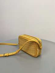 Uubags Moynat Camera Bag In Yellow Canvas M 22x14x6.5cm - 3