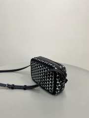 Uubags Moynat Camera Bag In Black Canvas M 22x14x6.5cm - 5