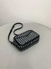 Uubags Moynat Camera Bag In Black Canvas M 22x14x6.5cm - 4