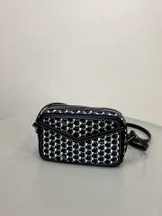 Uubags Moynat Camera Bag In Black Canvas M 22x14x6.5cm - 3