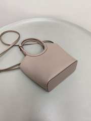Uubags Miu Miu Ivy Leather Handbag In Cameo 19x17x8cm - 3