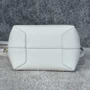 Uubags Celine Small Hobo Bag In White Supple Smooth Calfskin 18x31x6cm - 2