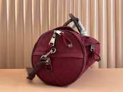 Uubags Gucci GG canvas large duffle bag rosso 42x22x22cm - 6