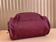 Uubags Gucci GG canvas large duffle bag rosso 42x22x22cm - 4