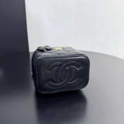 Uubags Chanel Mini Lambskin Top Handle Vanity Case With Chain Gold-Tone Metal 11x7x9cm - 6