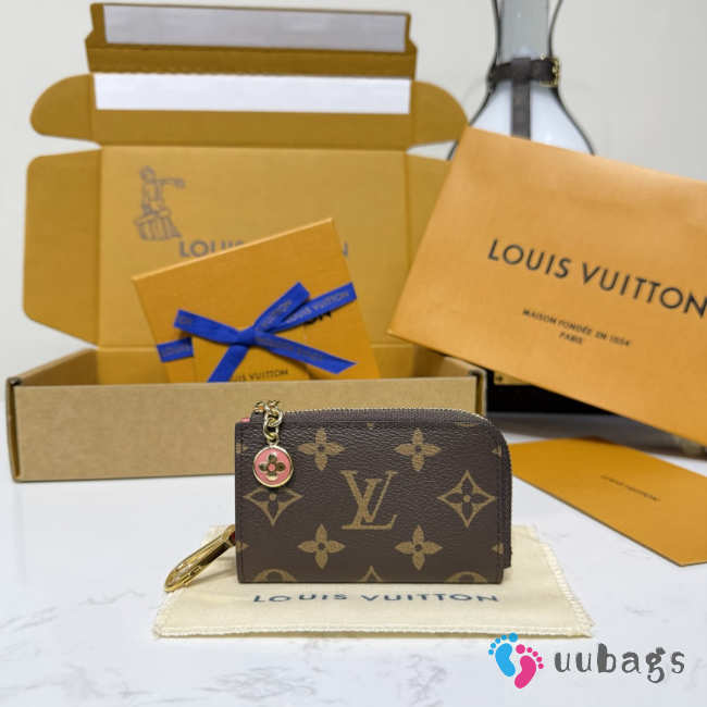 Uubags Louis Vuitton M14529 Noa Key Holder Monogram/Sweet Coral 11x7x1.5cm - 1