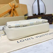 Uubags Louis Vuitton M28854 Trio Messenger Bag In Ecru White 25x18.5x7cm - 3