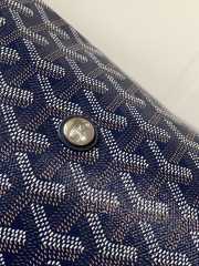 Uubags Goyard Capetien messenger MM bag in navy blue 26x13x39cm - 2