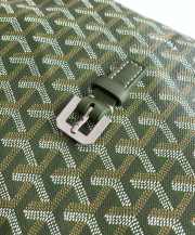 Uubags Goyard Capetien messenger MM bag in light green 26x13x39cm - 6