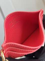 Uubags Louis Vuitton LV Charms Card Holder In Strawberry Pink 10.2x7.3x0.3cm - 6