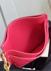 Uubags Louis Vuitton LV Charms Card Holder In Strawberry Pink 10.2x7.3x0.3cm - 5