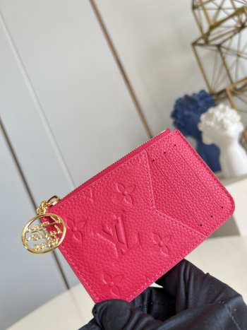 Uubags Louis Vuitton M26585 Romy Card Holder In Frozen Orchid 12x8x0.8cm