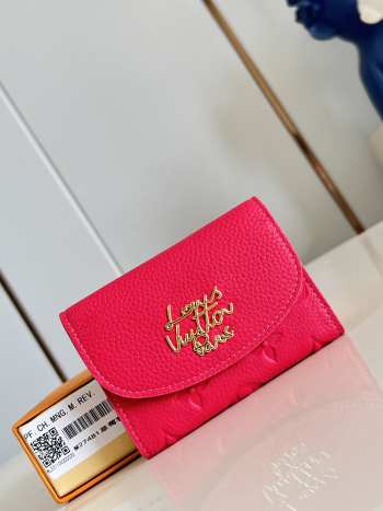 Uubags Louis Vuitton  M27481 Rosalie Coin Purse In Strawberry Pink 11x8x2.5cm