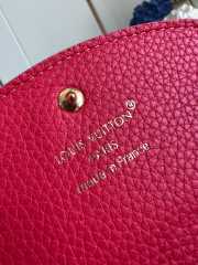 Uubags Louis Vuitton  M27481 Rosalie Coin Purse In Strawberry Pink 11x8x2.5cm - 6